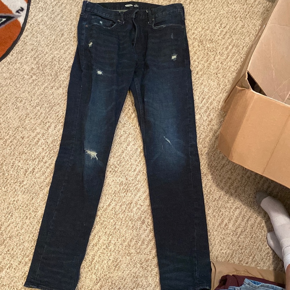 Men’s Old Navy Dark Jeans- Slim Flex